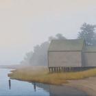 Boathouseinthemist